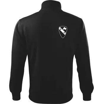 Pánská mikina 1st Cavalry Division hvězdy prsa - Mikina bez kapuce Adventure - S ( Černá )