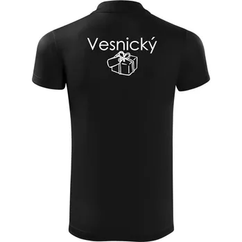 Pánská košile Vesnický balík - Polokošile Victory sportovní (dresovina) - M ( Černá )