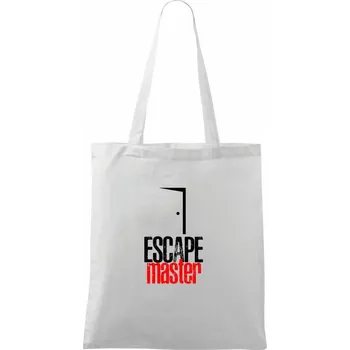 Escape master - Taška bavlněná - 42 x 38 cm ( Bílá )