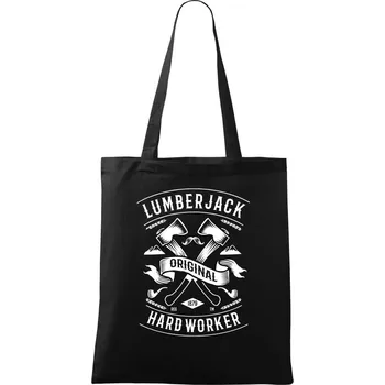 Lumberjack - Taška bavlněná - 42 x 38 cm ( Černá )