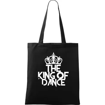 King of Dance - Taška bavlněná - 42 x 38 cm ( Černá )