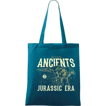 Para ancient - Taška bavlněná - 42 x 38 cm ( Petrolejová )