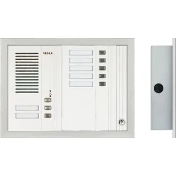 Poštovní schránka Zvonkové tablo TESLA GUARD pro zazdění - 7 účastníků