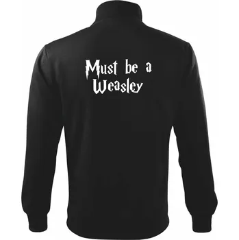 Pánská mikina Must be a Weasley - Mikina bez kapuce Adventure - S ( Černá )