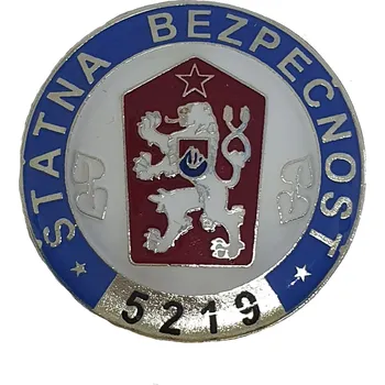 Odznak Štátna Bezpečnosť (Stb) - Slovenská verze