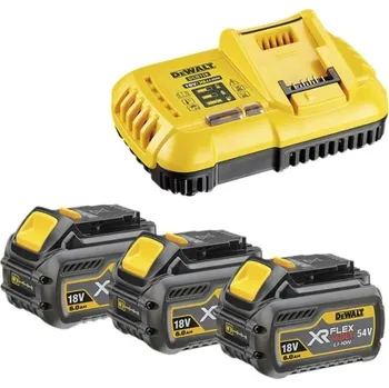 DeWALT XR DCB118T3 18/54 V 3x 6,0 Ah