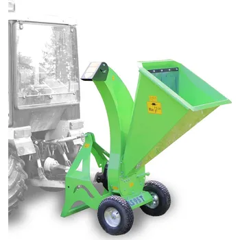 Drtič větví Zahradní štěpkovač za malotraktor Laski LS 95 T