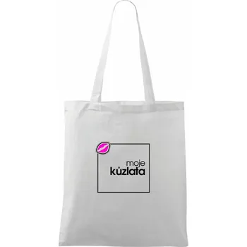 Moje kůzlata v ohradě - Taška bavlněná - 42 x 38 cm ( Bílá )