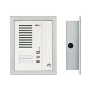 Poštovní schránka Zvonkové tablo TESLA GUARD pro zazdění - 2 účastníci