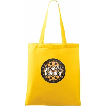Šipkařská legenda - Taška bavlněná - 42 x 38 cm ( Žlutá )