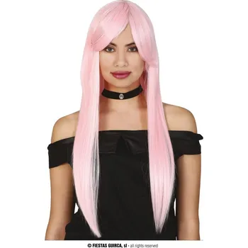 Karnevalová paruka Guirca Fiestas Španělsko Dámská paruka Isabella růžová