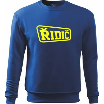 Řidič - rámeček - Mikina Essential dětská - 158 cm/12 let ( Královská modrá )