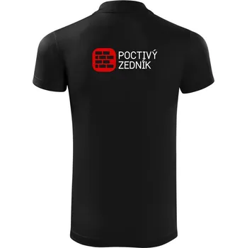 Pánská košile Poctivý Zedník - Polokošile Victory sportovní (dresovina) - S ( Černá )