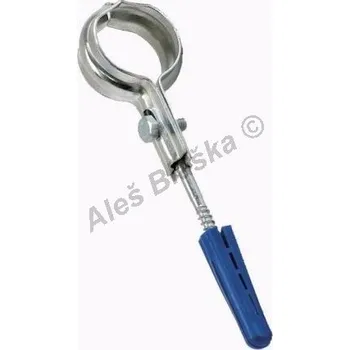 Instalační objímka s vrutem bez tlumící vložky na trubku - 22 OB1600XU