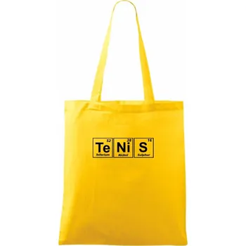 Tenis tabulka - Taška bavlněná - 42 x 38 cm ( Žlutá )