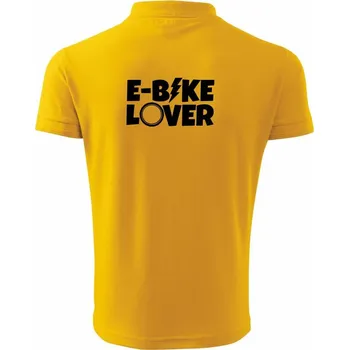 Pánská košile E-bike lover - Polokošile pánská Pique Polo 203 - XL ( Žlutá )
