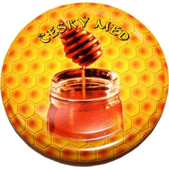 Víčko TWIST 82-10ks MED-SKLENICE