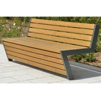 Zahradní lavice HTI Lavička Merida KA-K1093 Délka latí: 1500 mm, Typ ukotvení: dlouhé (k zabetonování), Barva konstrukce: zelená komaxit (RAL 6005)