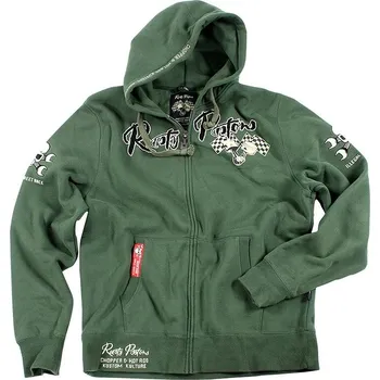 Pánská mikina Mikina Rusty Pistons RPSWM14 Grant green vel. 2XL