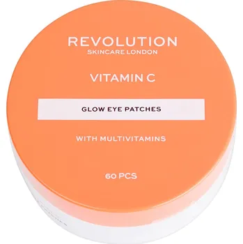 Revolution Skincare Gelové polštářky pod oči Vitamin C 30 párů Pleťová maska Revolution Skincare Gelové polštářky pod oči Vitamin C 30 párů