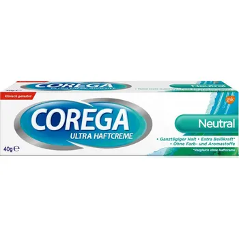 Lepidlo na zuby Corega Extra silný fixační krém Neutral 40 g