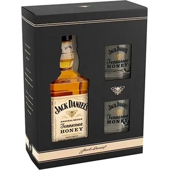 Whisky Jack Daniels Tennessee Honey + 2x sklenička 0,7 l