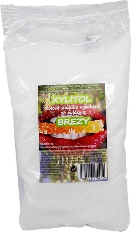 NAJTELO Xylitol březový cukr 1 kg