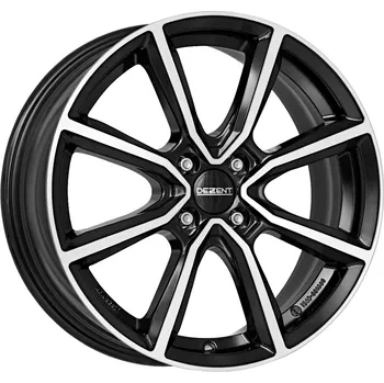 Alu kolo DEZENT TN Dark Black/Polished 6,5x16 4x108 ET20 65,1