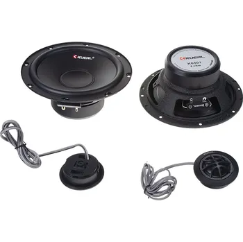 Auto elektroinstalace KUERL komponentní repro 165 mm+výš+výhybka 380W (pár)