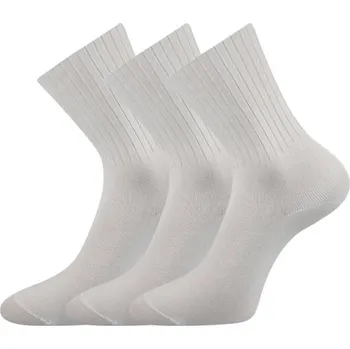 Pánské ponožky Zdravotní ponožky 3 kusy v balení VoXX Diarten bílá Velikost: 46-48