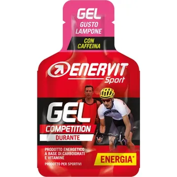 Nápoj ENERVIT Gel s kofeinem malina 25&nbsp;ml