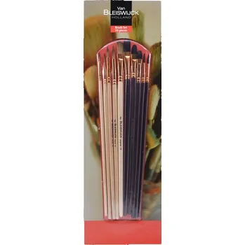 Umělecký štětec Sada štětců Van Bleiswijck 10 ks