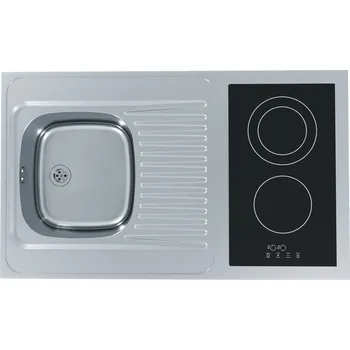 Nerezový dřez Alveus Combi Ceral 100 Satin nerez