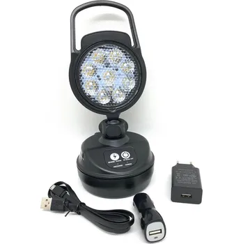 Pracovní světlo LED pracovní světlo s baterií a magnetem 9 W, powerbanka, 4400mAh