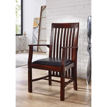 BANGALORE křeslo černé čalounění