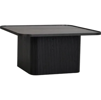 Konferenční stolek Černý dubový konferenční stolek ROWICO SULLIVAN 80 x 80 cm