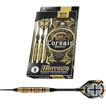 Harrows šipky Corsair Váha: 18 g