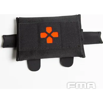 Sportovní střelba FMA FMA Micro Trauma Kit zdravotnická sumka (IFAK), typ B - Černá