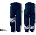 ELLEM Bella jarní softshellové kalhoty lipové květy Velikost: 116