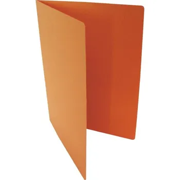 Desky papírové A4, 250, bez klop, Classic, oranžová