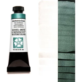 Výtvarná barva Akvarelová barva Daniel Smith Luminescent, 15ml - zelená Barva: 4 - Interference Green