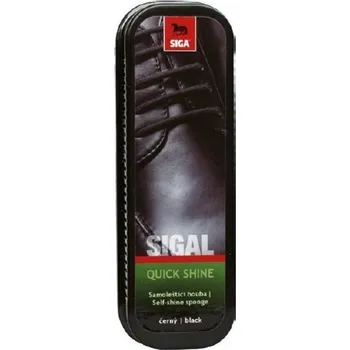 Přípravek pro údržbu obuvi Siga Samoleštící houba černá