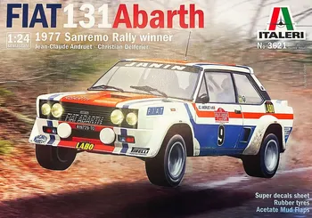 Plastikový model Italeri Fiat 131 Abarth 1:24