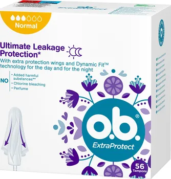 Hygienické tampóny o.b. Extra Protect Normal 56 ks