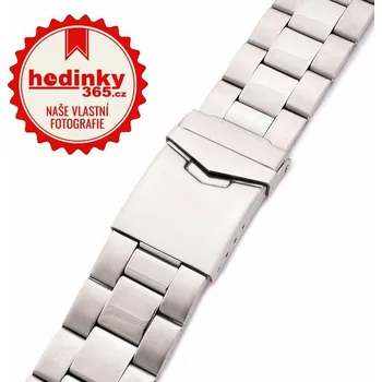 Řemínek na hodinky Ocelový náramek Mavex CR-23, stříbrný