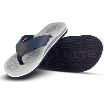 Moto kalhoty Žabky Trilobite Aftride Flip Flops grey/blue vel. 44