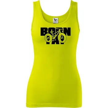 Born fat - Dámské tílko - M ( Limetková )