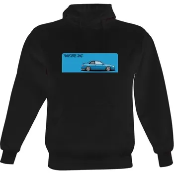 Pánská mikina Pánská mikina s kapucí s potiskem Subaru WRX STI pánské