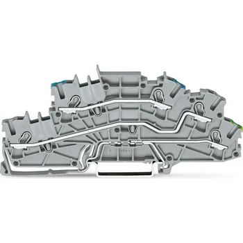 WAGO Svorka 2003-6646 Instalační patrová 2,5 mm² s&nbsp;ovládacími otvory, šedá 2003-6646