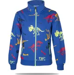 Chlapecká mikina - KUGO MM1622, modrá Barva: Modrá, Velikost: 98